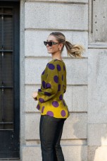 Flowing v-neck blouse