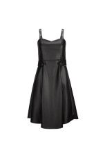 Vestido de alas em ecopele