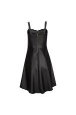 Vestido de alas em ecopele