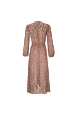 Crossover v-neck dress