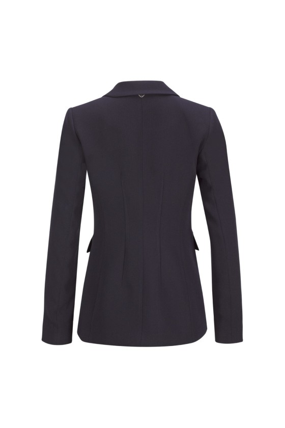 Maxi blazer con botones