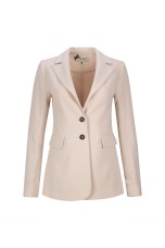 Maxi blazer with buttons