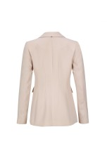 Maxi blazer with buttons