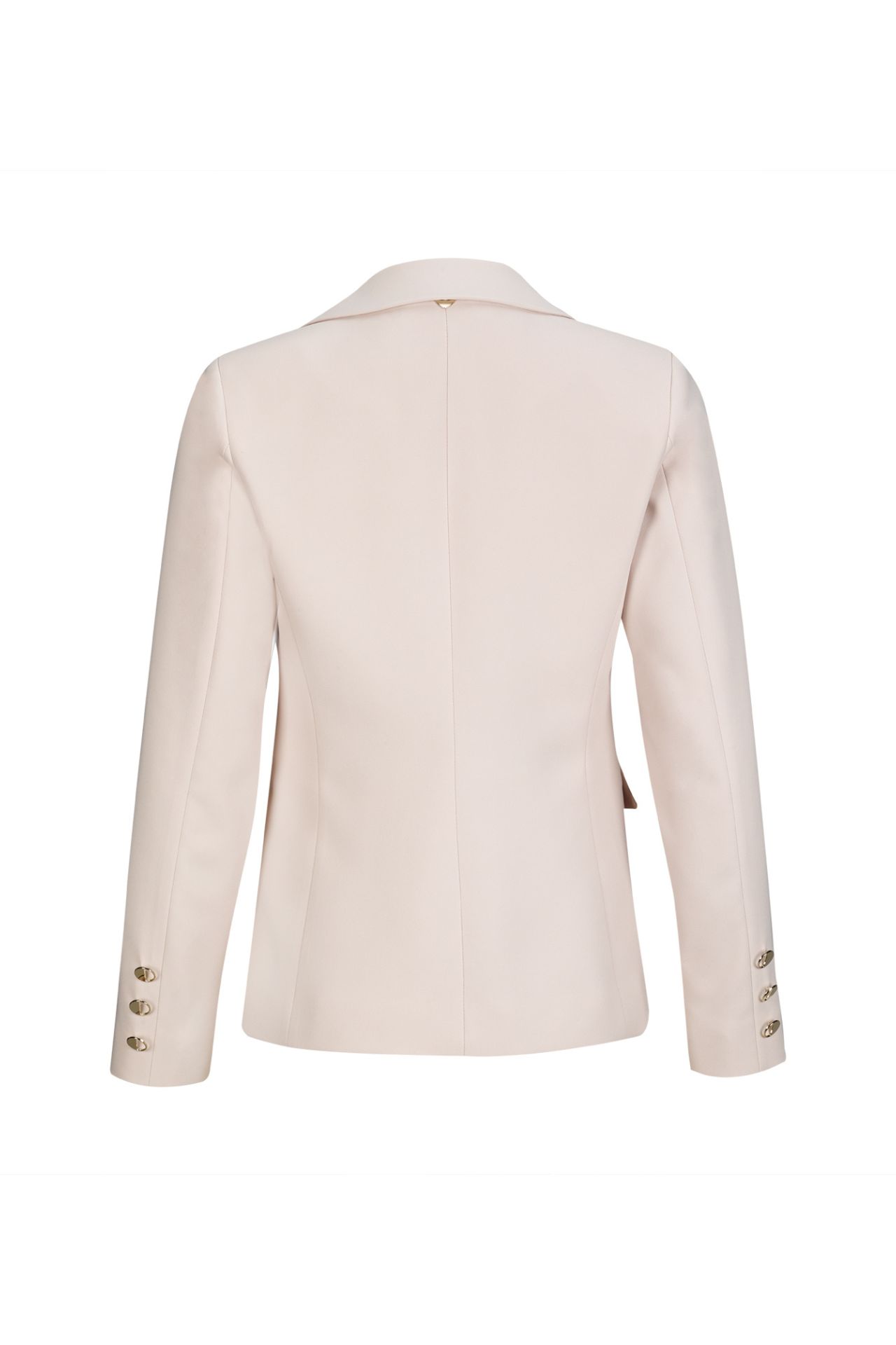 Americana clásica con cierre oculto