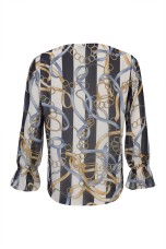 Tnica estampada lazo