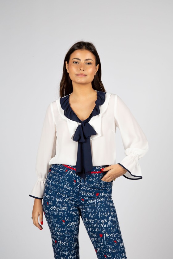 Bow blouse