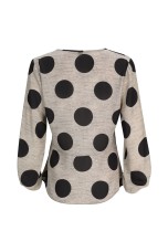 Flowing v-neck blouse