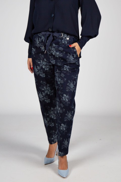 Pantalones vaqueros jacquard