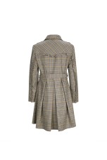 Gabardina a cuadros