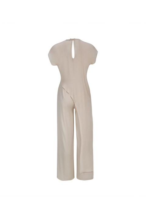 Short-sleeved jumpsuit