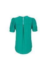 Blouse with cross details