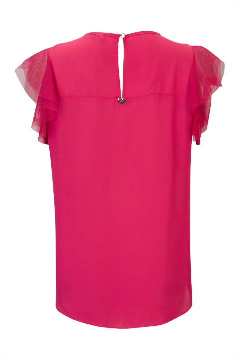 Ruffled blouse