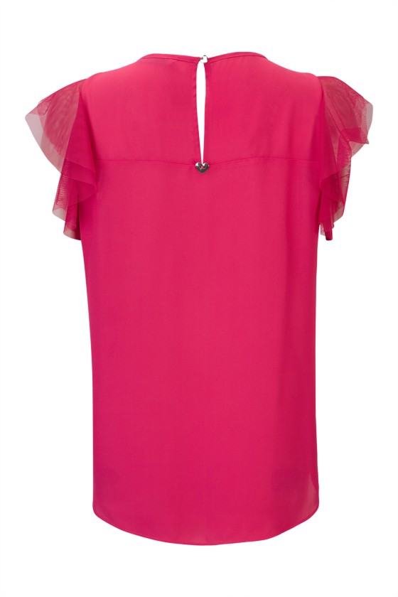 Ruffled blouse