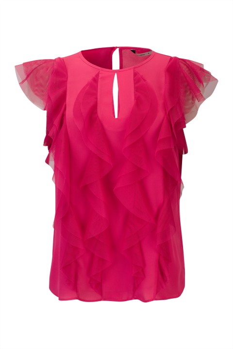 Ruffled blouse