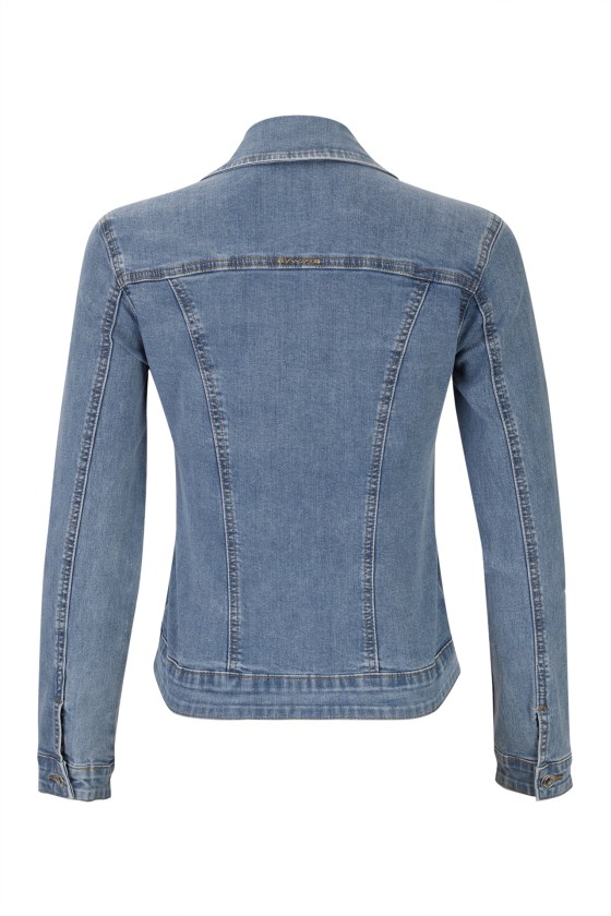 Chaqueta vaquera con brillos