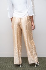 Pantalones palazzo de lunares 