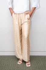 Pantalones palazzo de lunares 