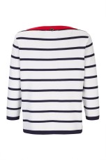 Camisola de malha s riscas