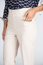 Gold chain trousers