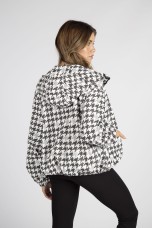 Parka Pied-de-poule 