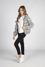Parka Pied-de-poule 