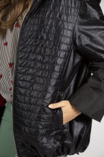 Parka with hoodie