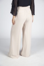 Wide leg trousers