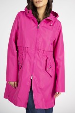 Parka comprida com capuz