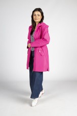 Parka comprida com capuz