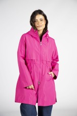 Parka comprida com capuz