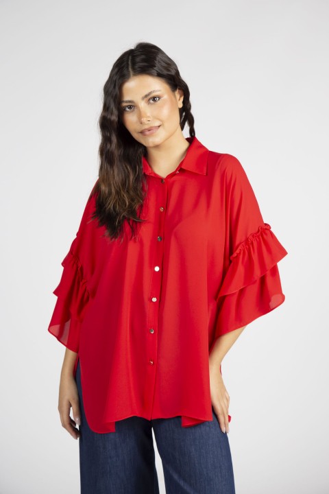 Blusa oversize