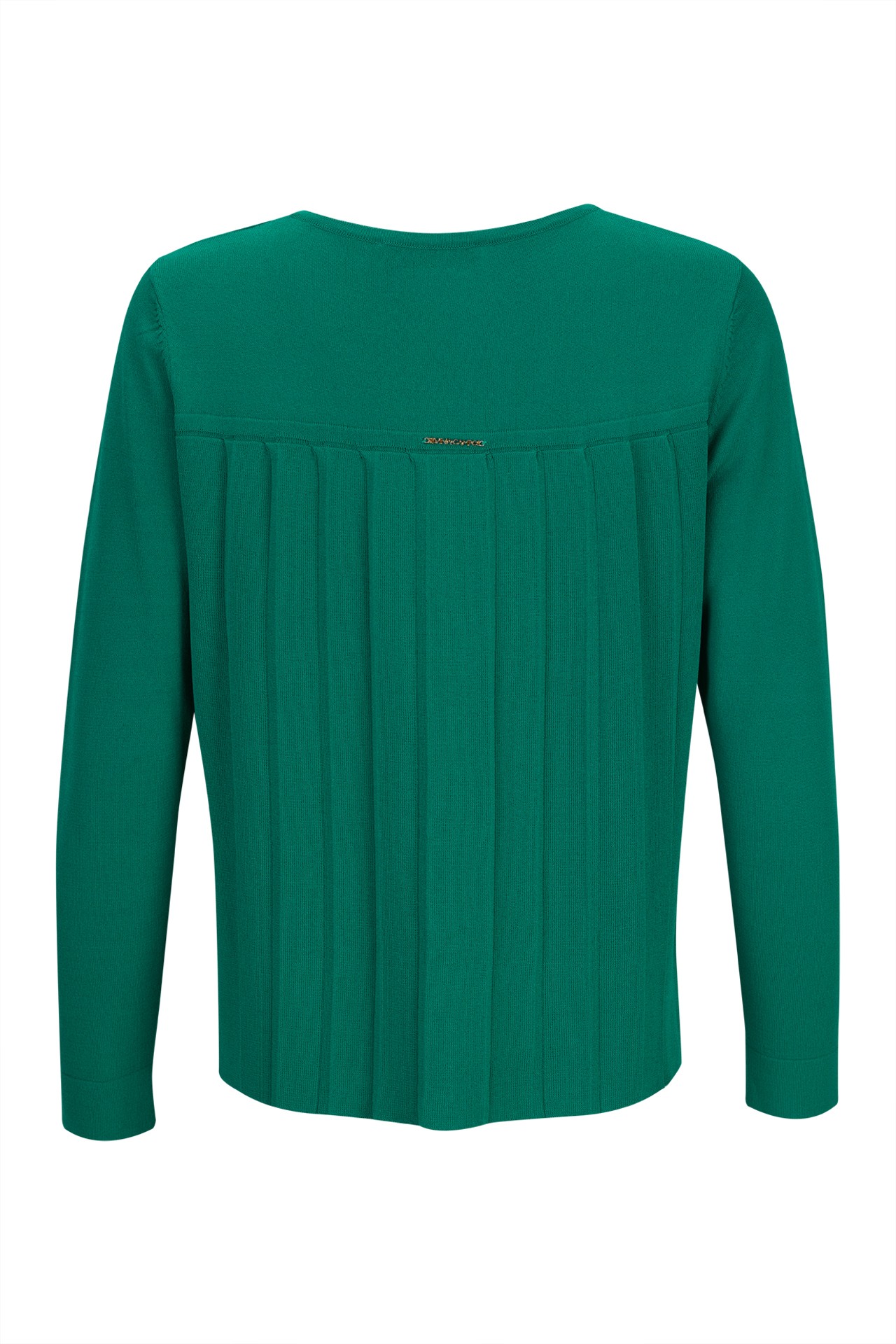 Chaqueta de punto con trabillas