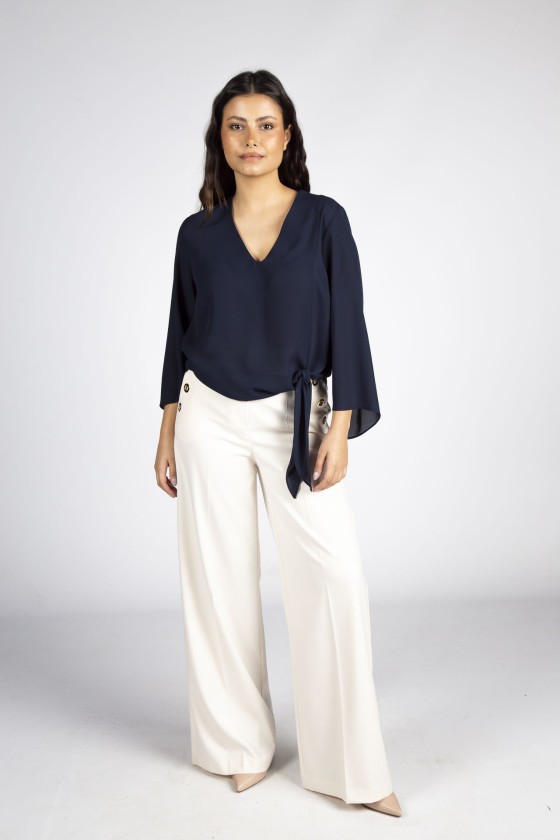 Tnica detalle de nudo 