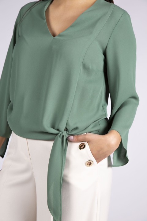 Túnica detalle de nudo Túnica detalle de nudo