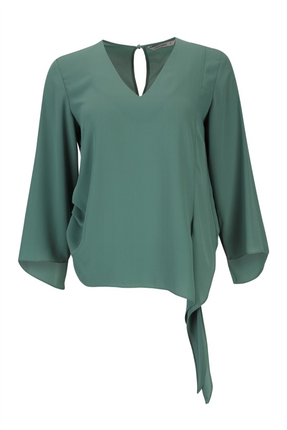 Túnica detalle de nudo