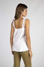 Top estilo lingerie