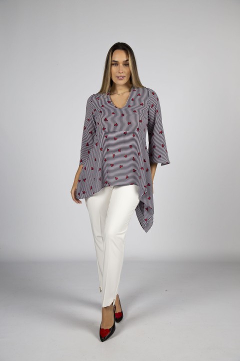 Tnica assimtrica coraes