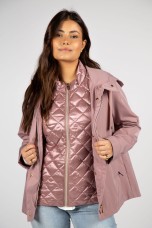 Parka com colete amovvel