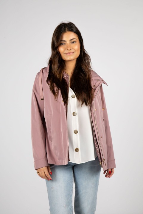 Parka com colete amovvel