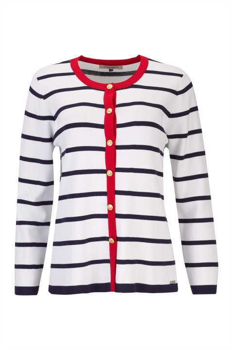 Striped cardigan