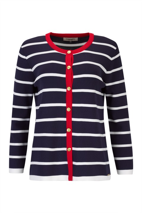 Striped cardigan