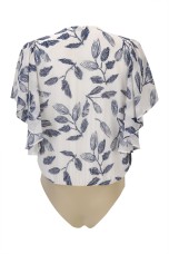 Body cruzado estampado