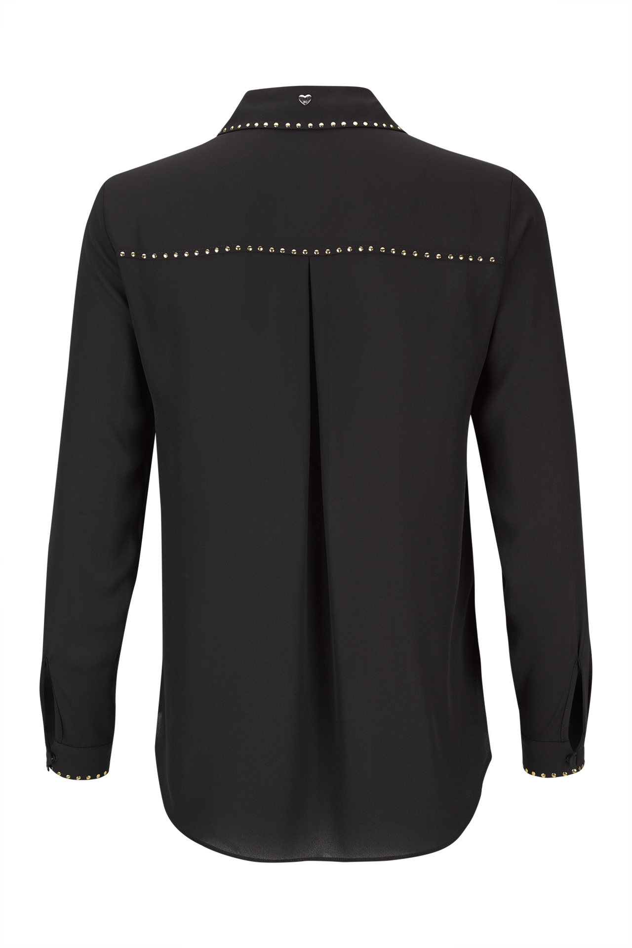 Blusa con tachuelas doradas