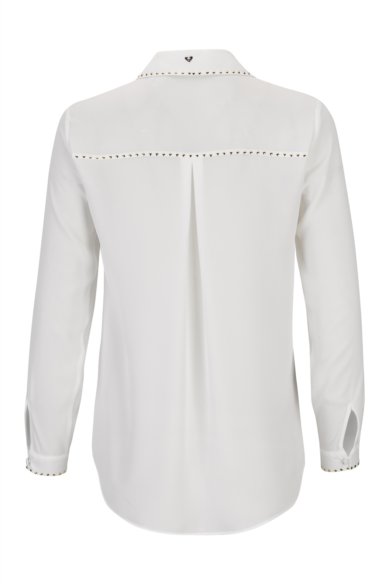 Blusa con tachuelas doradas