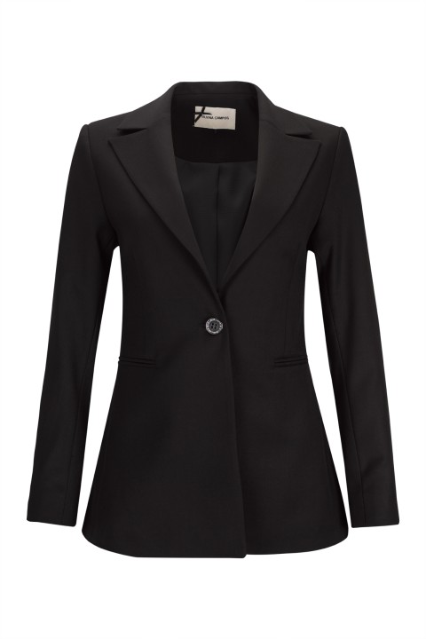 Long fitted blazer