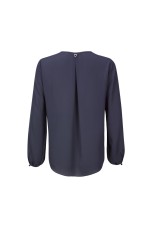Lined button blouse