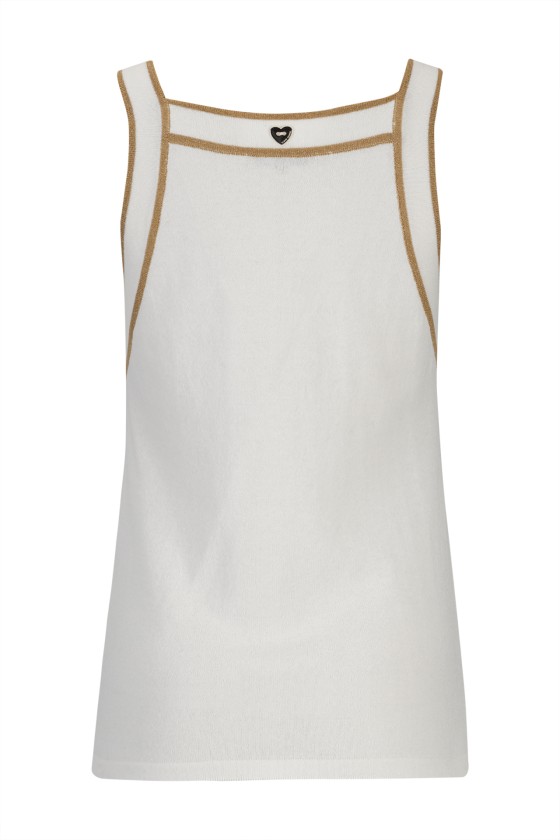 Top with contrasting details