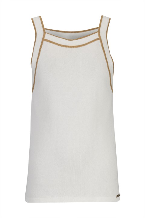 Top com detalhes contrastantes Top com detalhes contrastantes