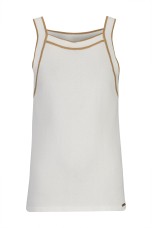 Top com detalhes contrastantes
