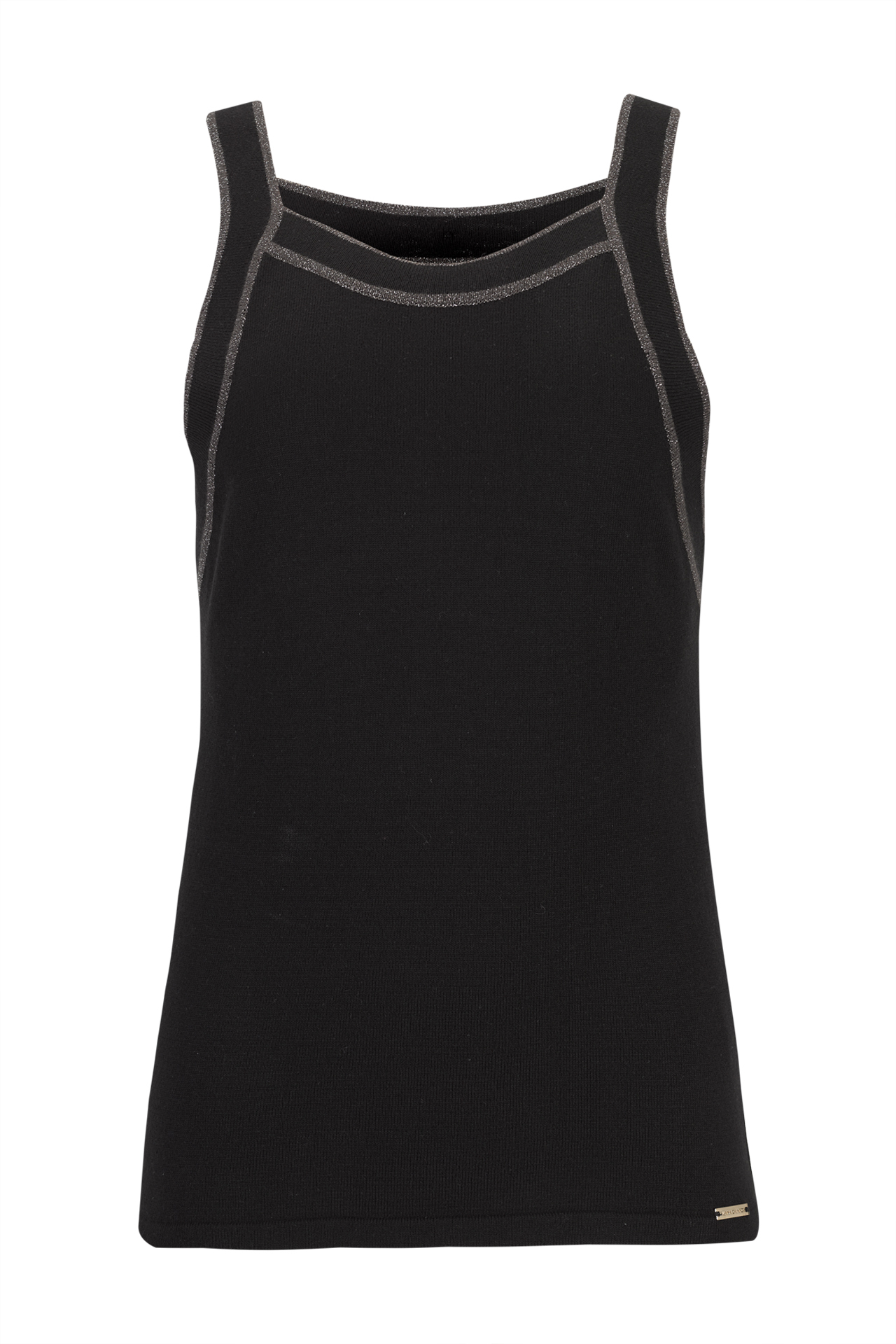 Top with contrasting details